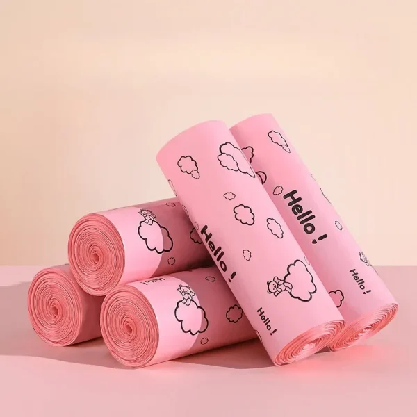 10Pcs Cute Little Bear Courier Gift Bag Express Mailing Pouch Shipping Packaging Bags for Store Self Seal Clothing Parcel 2