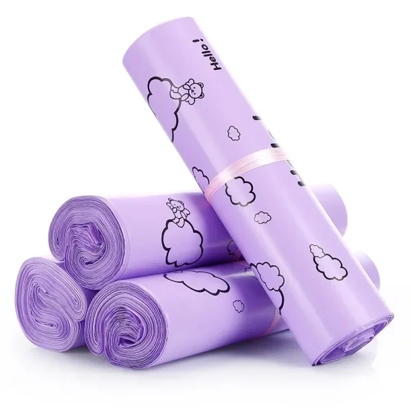 10Pcs Cute Little Bear Courier Gift Bag Express Mailing Pouch Shipping Packaging Bags for Store Self Seal Clothing Parcel 3