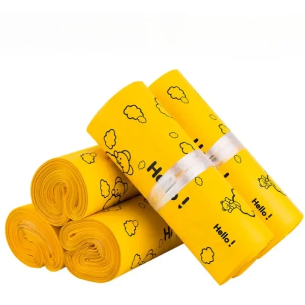 10Pcs Cute Little Bear Courier Gift Bag Express Mailing Pouch Shipping Packaging Bags for Store Self Seal Clothing Parcel 6