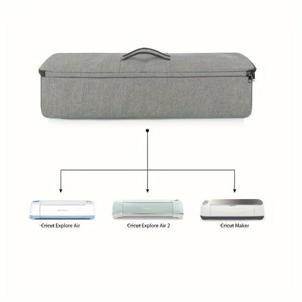 Carrying Case Compatible with Cricut Explore Air and Maker, Foldable Carrying Bag Compatible with Cricut Explore Air and Supplie 2
