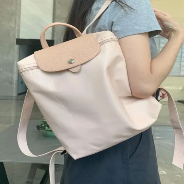 Classic Backpack for Women Light-weight Water-proof Travel Bag Casual Student Satchel Portable Fashion Shoulder Bag Daily Use 2