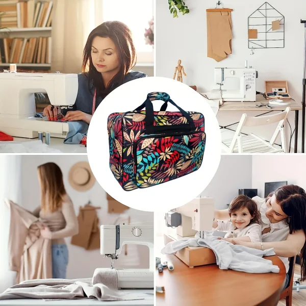 Sewing Machine Case Tote Bag, Knitting Storage Case, Sewing Accessories Storage And Organizing Bag, Travel Carrying Case 6