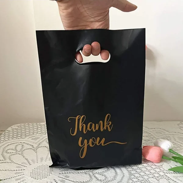 100pcs Wedding Party Favor Bag Plastic Candy Gift Bags Biscuit Packing Bags Birthday Wedding Gifts for Guests Decoration Supplie 2