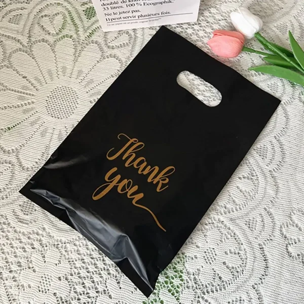 100pcs Wedding Party Favor Bag Plastic Candy Gift Bags Biscuit Packing Bags Birthday Wedding Gifts for Guests Decoration Supplie 4