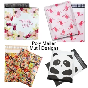 10PCS 25x33cm Colorful Poly Mailer Mix Pattern Clothing Bags Poly Mailer Self Seal Envelopes Gift Bag Courier Shipping Envelopes 1