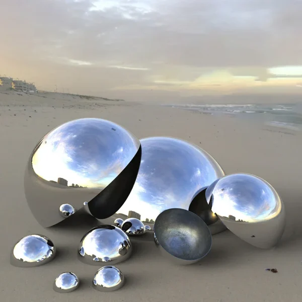 1PC Gazing Hemisphere Ball Reflective Ball Mirror Polished Diameter 51mm-200mm Stainless Steel 1.0mm Thick Home Decor 2
