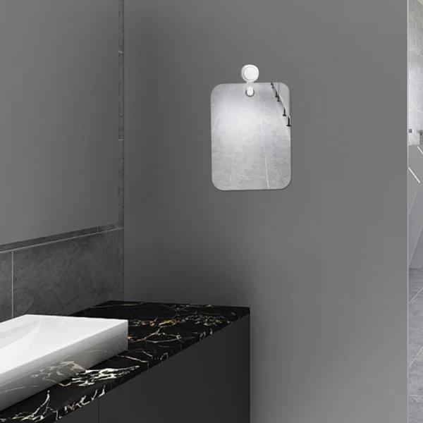 Acrylic Shower Mirror For Man Shave Shaving Mirror Bathroom Mirror Hangable Drop shipping 3