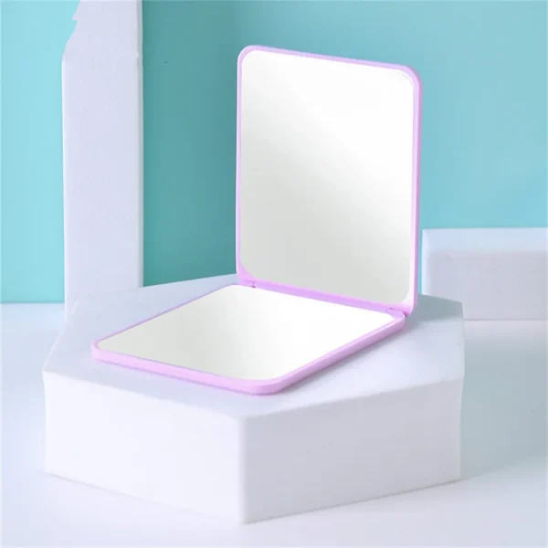 Foldable Makeup Mirror Portable Double-Sided Mirror Student Dormitory Desktop Small Gift Wholesale 6