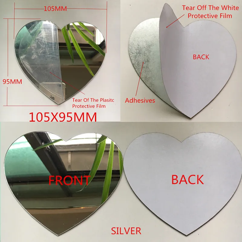 Silver Heart Adhesi
