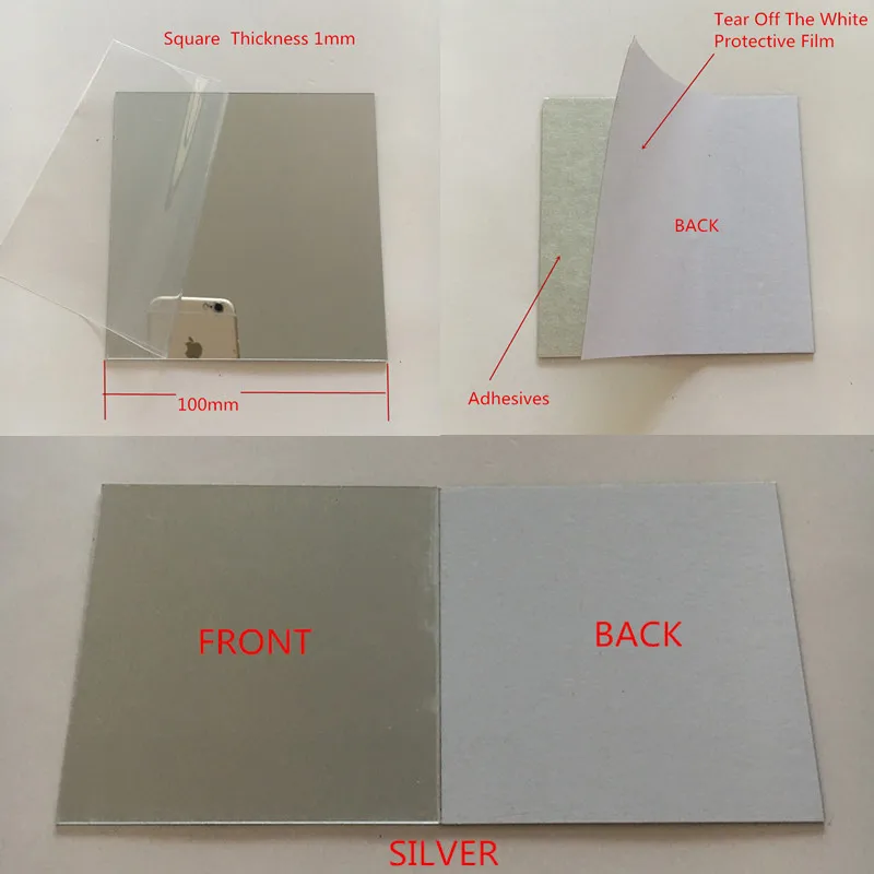 Silver Square Adhes