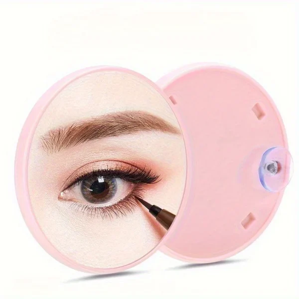 Magnifying Mirror with Suction Cups - 5X/10X/15X Magnification for Perfect Makeup Application 3