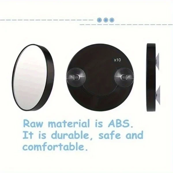 Magnifying Mirror with Suction Cups - 5X/10X/15X Magnification for Perfect Makeup Application 4