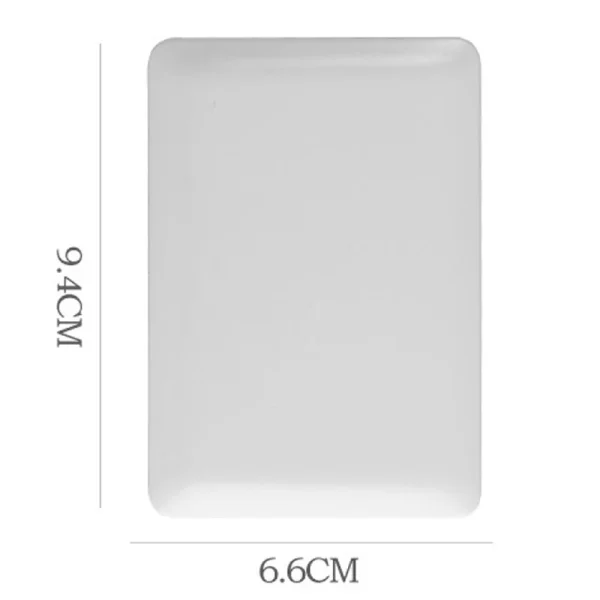 1Pc Exquisite MacBook Shaped Design Mirror Notebook Macbook Silver White Cosmetic Mirror Portable And Compact Makeup Mirror 6