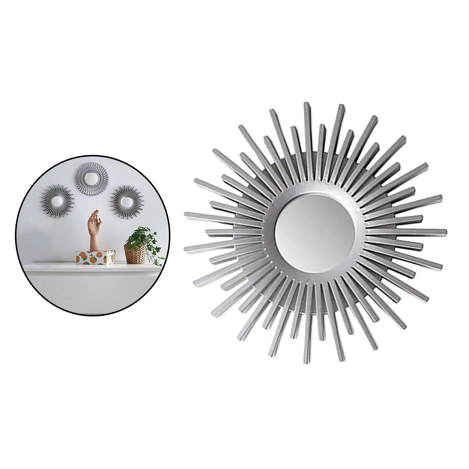 Sun Shaped Silver