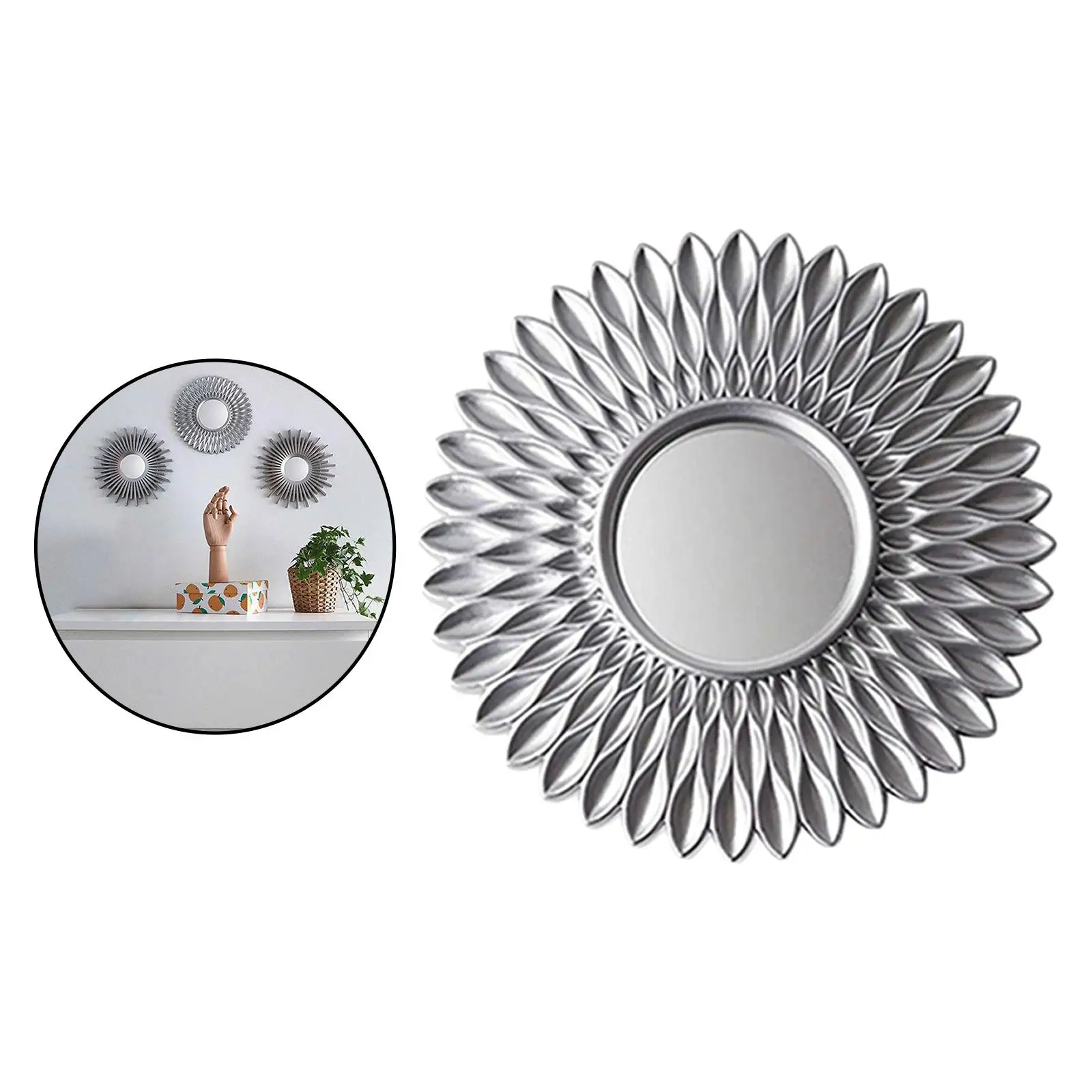 Flower Shaped Silver