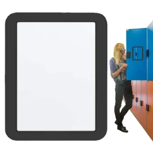 5 x 7 Inch Locker Mirror Magnetic Rectangular Portable Locker Mirror Magnetic For Girls Locker Decorations For College Students 1