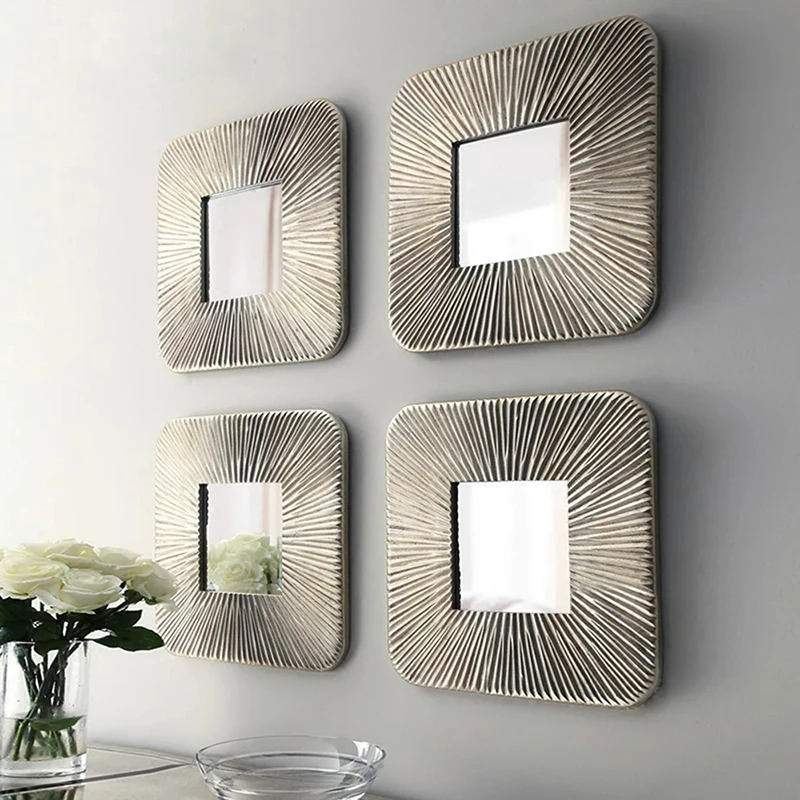 silvery.4pcs