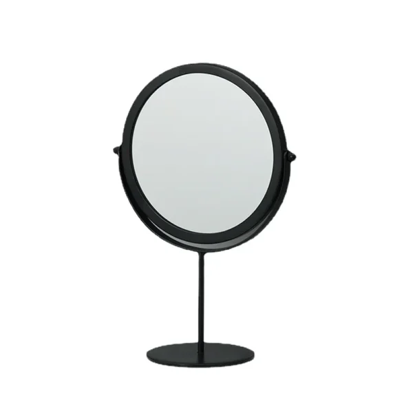 Metal Decorative Mirror Lady Desktop Makeup Crafts Dimensional Home Decor Accessories 5
