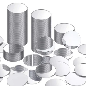 100pcs Small Round Mirrors Acrylic Round Mirror DIY Handicrafts 50mm 25mm Mirrors Room Decoration Mirrors For Craft 1