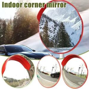 Professional Convex Mirrory Safety Traffic Driveway Curved Convex Security Curved Wide Angle Indoor Interior Corner Mirror 1