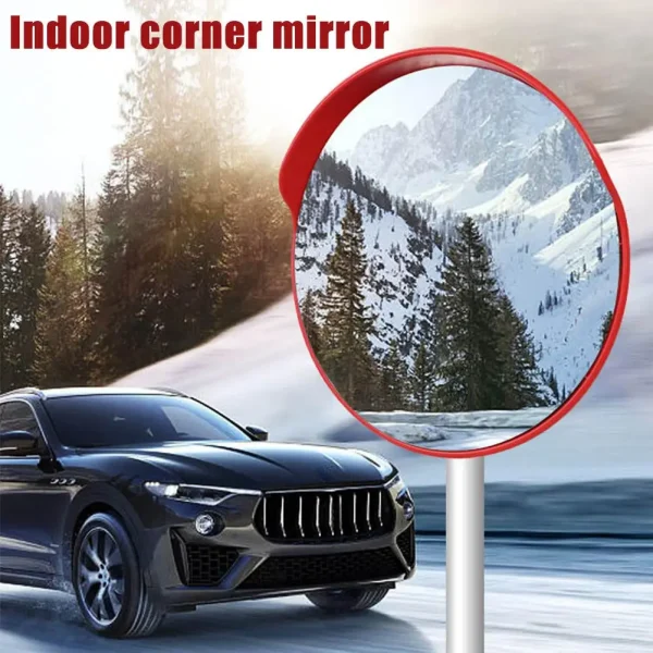 Professional Convex Mirrory Safety Traffic Driveway Curved Convex Security Curved Wide Angle Indoor Interior Corner Mirror 2