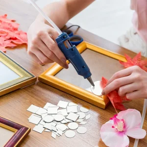 300 pieces 3 shapes Mirror Mosaic tiles Round Diamond Square Mini Mosaic mirror DIY craft mirror Decorative Glass mirror for pro 1