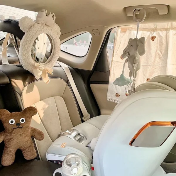 Fun and Creativity Photos Props Bear Baby Observation Mirror Wall Decors 3