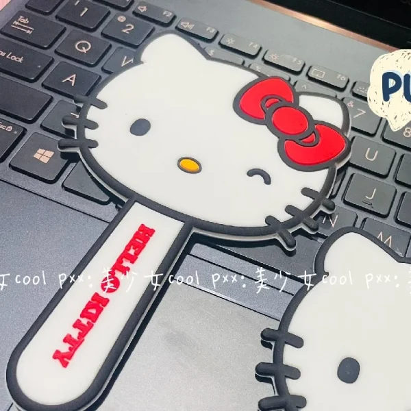 Hello Kitty Silicone Small Mirror Classic Cartoon Single Sided Body Mirror Portable Cute Decorative Mirror 6