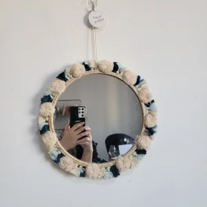 decorative mirror POMPOM MIRROR KID ROOM DECORATION 1
