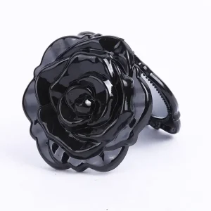 Pocket Rose Flower Makeup Mirror Vintage Folding Round Girls Small Hand Compact Light Mirrors Women Makeup Cute Comestics Tool 1
