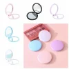 Creative Double Sided Flip Small Round Mirror Small Round Mini Folding Mirror Cute Round Makeup Mirror Home Decor 1