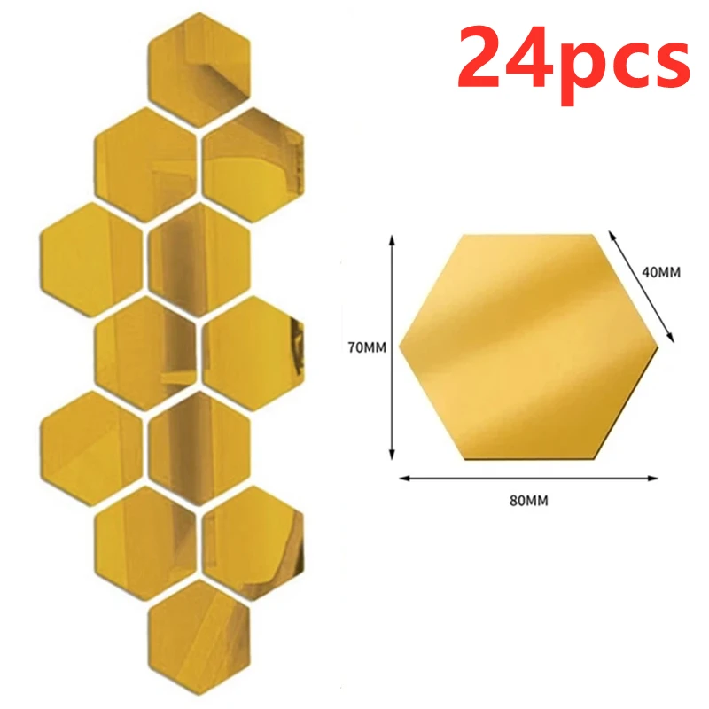 Golden--24pcs