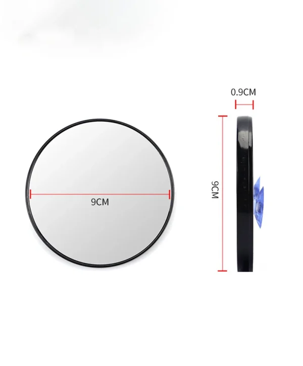 5X/10X/15X Magnifying Mirror with Suction Cup Round Cosmetics Makeup Mirror Shaving Bedroom Compact Magnification Vanity Mirrors 3