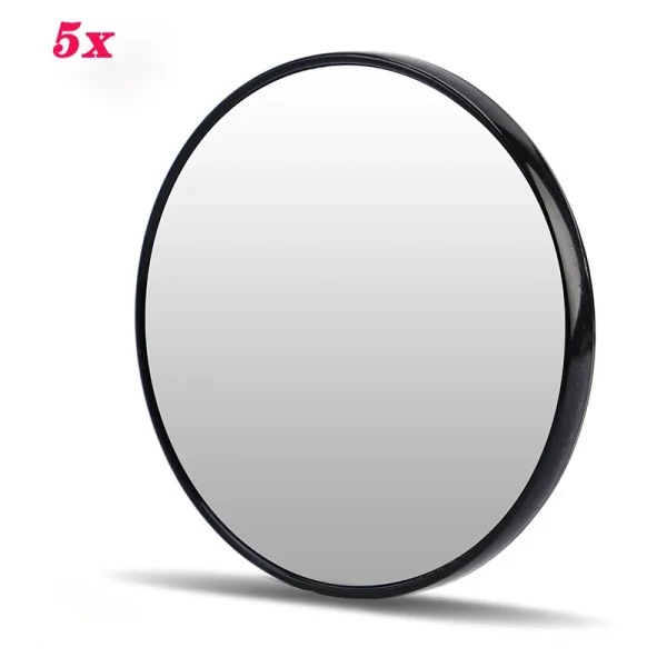 5X/10X/15X Magnifying Mirror with Suction Cup Round Cosmetics Makeup Mirror Shaving Bedroom Compact Magnification Vanity Mirrors 4