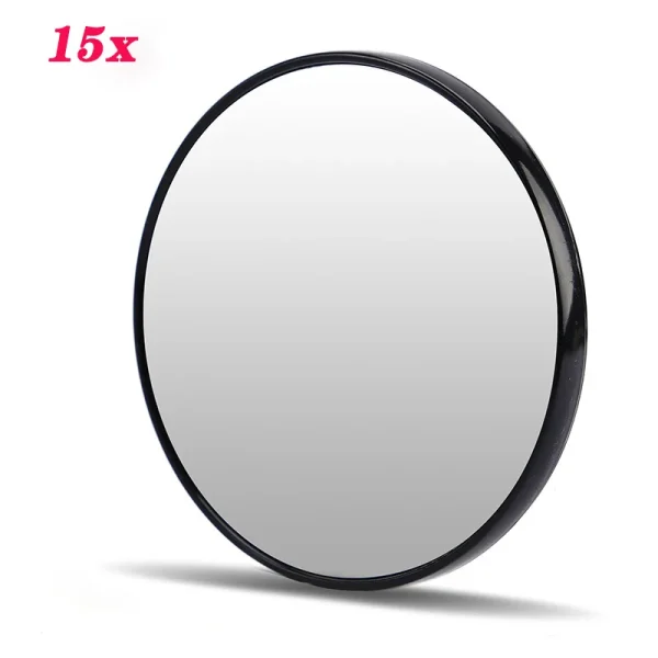 5X/10X/15X Magnifying Mirror with Suction Cup Round Cosmetics Makeup Mirror Shaving Bedroom Compact Magnification Vanity Mirrors 5