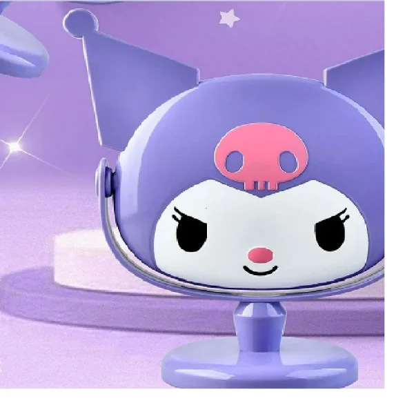 Sanrio Female Student Dormitory with Mirror Kuromi Portable Desktop Mirror Hello Kitty Cartoon Cute Decorative Mirror Gift 6