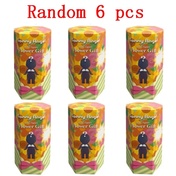 Anime Sonny Angel Flower Series Kids Toys Angel Girls Candy House Series Figurines Trendy Toys Car Decorations Christmas Gifts 3