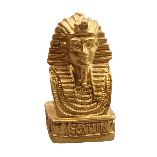 Vintage Egypt Queen Statue Collectible Figurines Artware Sculpture for Desktop Bookshelf Living Room Shelf Decoration 2
