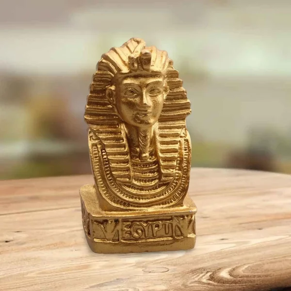 Vintage Egypt Queen Statue Collectible Figurines Artware Sculpture for Desktop Bookshelf Living Room Shelf Decoration 5