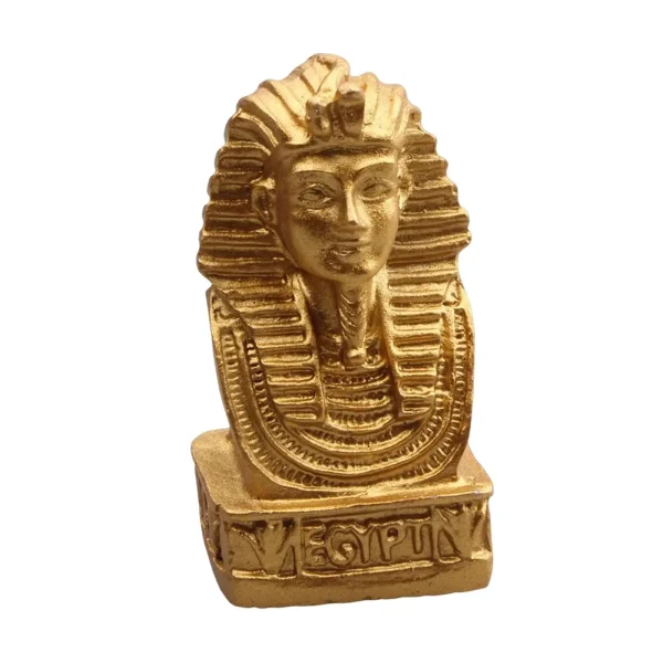 Vintage Egypt Queen Statue Collectible Figurines Artware Sculpture for Desktop Bookshelf Living Room Shelf Decoration 6
