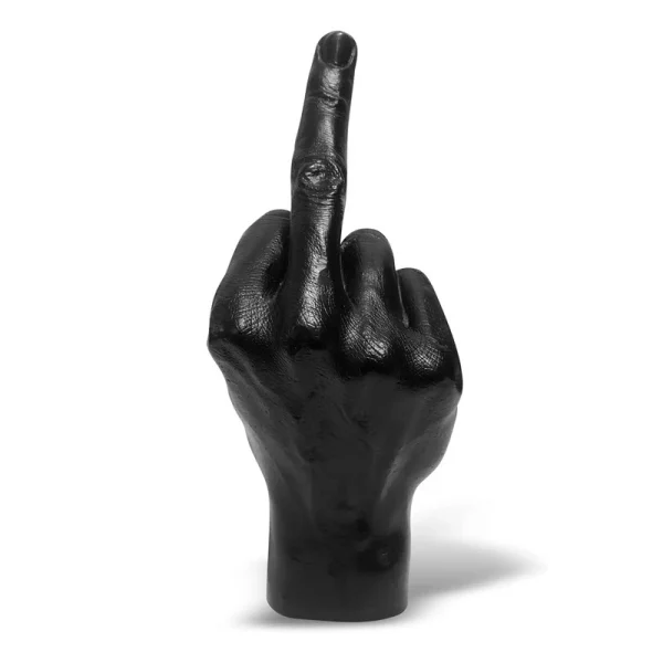 Resin Ornaments Of Middle Finger Statue Upright Middle Finger Arts Crafts Desktop Gesture Figurine Sculpture Living Room Dec 6