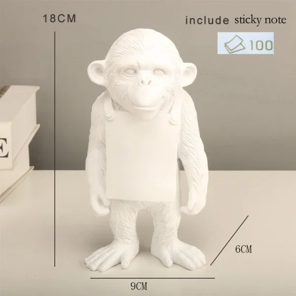 Banksy Monkey Gorilla Resin Statue Sculpture Street Art Craft Desk Figurines For Interior Home Decoration Accessories 5