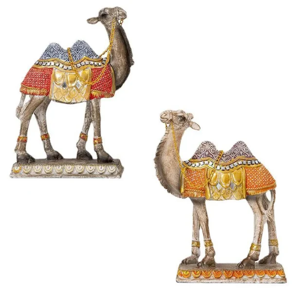 Camel Figurine Collection Camel Animal Statue Animal Camel Sculpture for Entrance Living Room Office Fireplace Birthday Gift 1