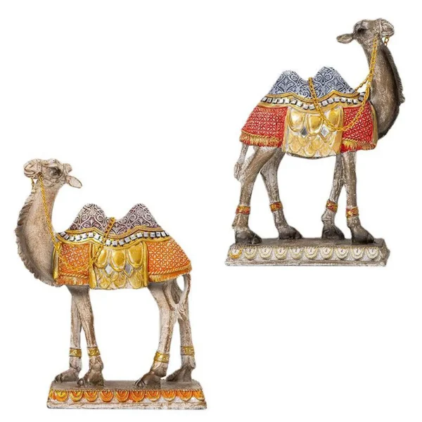 Camel Figurine Collection Camel Animal Statue Animal Camel Sculpture for Entrance Living Room Office Fireplace Birthday Gift 2
