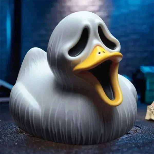 Halloween Evil Duck Anime Figure Horror Series Stunning Doll Thrilling Paradise Figurine Spooky Desk Decor Collection Toy Gift 2