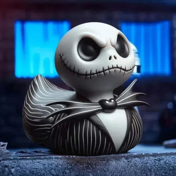 Halloween Evil Duck Anime Figure Horror Series Stunning Doll Thrilling Paradise Figurine Spooky Desk Decor Collection Toy Gift 5