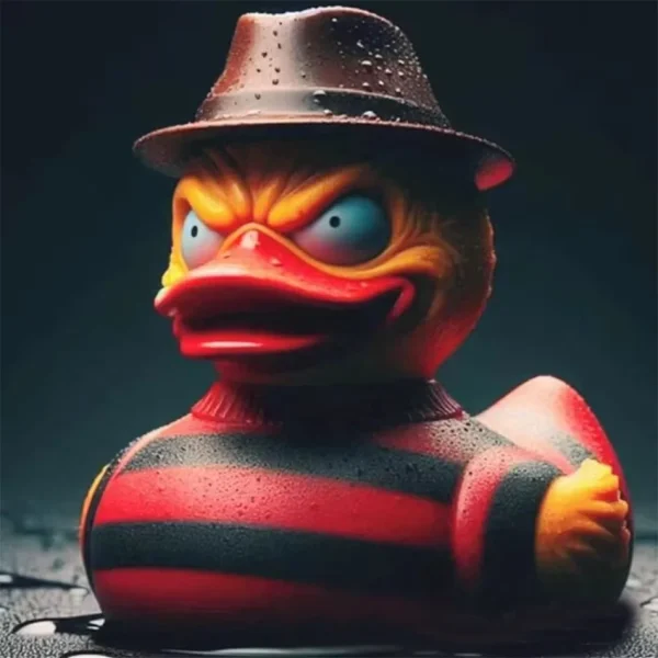 Halloween Evil Duck Anime Figure Horror Series Stunning Doll Thrilling Paradise Figurine Spooky Desk Decor Collection Toy Gift 6