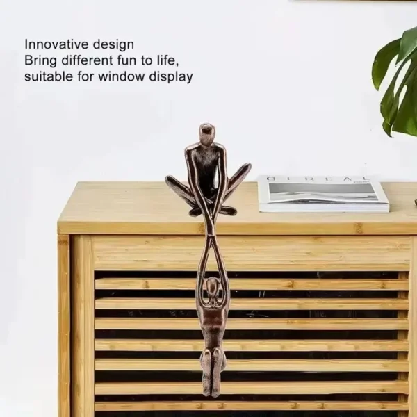 New Dance Handle Bronze Sculpture Resin Ornament Home Decoration Dance Modern Decoration Home Decoration Accessories 3