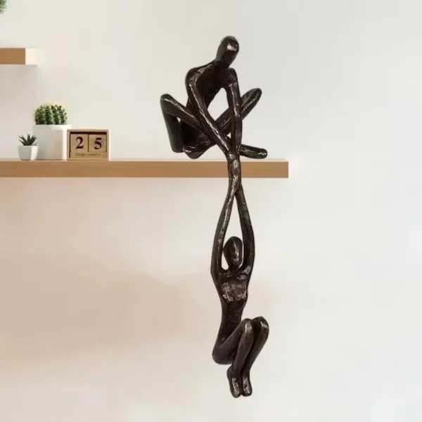New Dance Handle Bronze Sculpture Resin Ornament Home Decoration Dance Modern Decoration Home Decoration Accessories 4