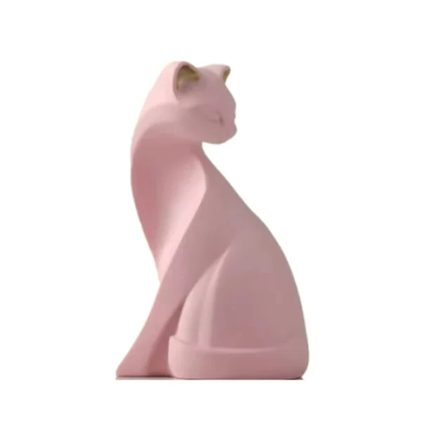 Resin Couples Cat Statues for Home Decorations Animal Figurine European Creative Wedding Gift Decorative Home Decor Sculpture 6